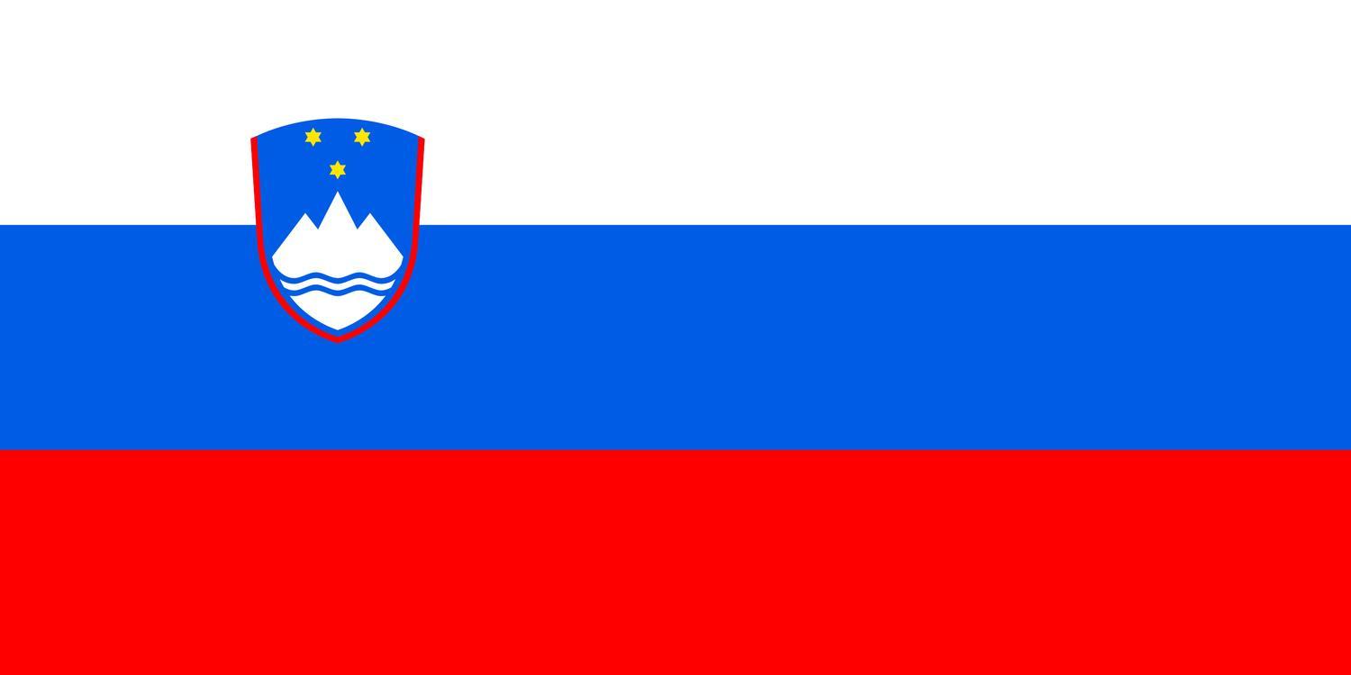 Slovenien flagga - Hiprock 