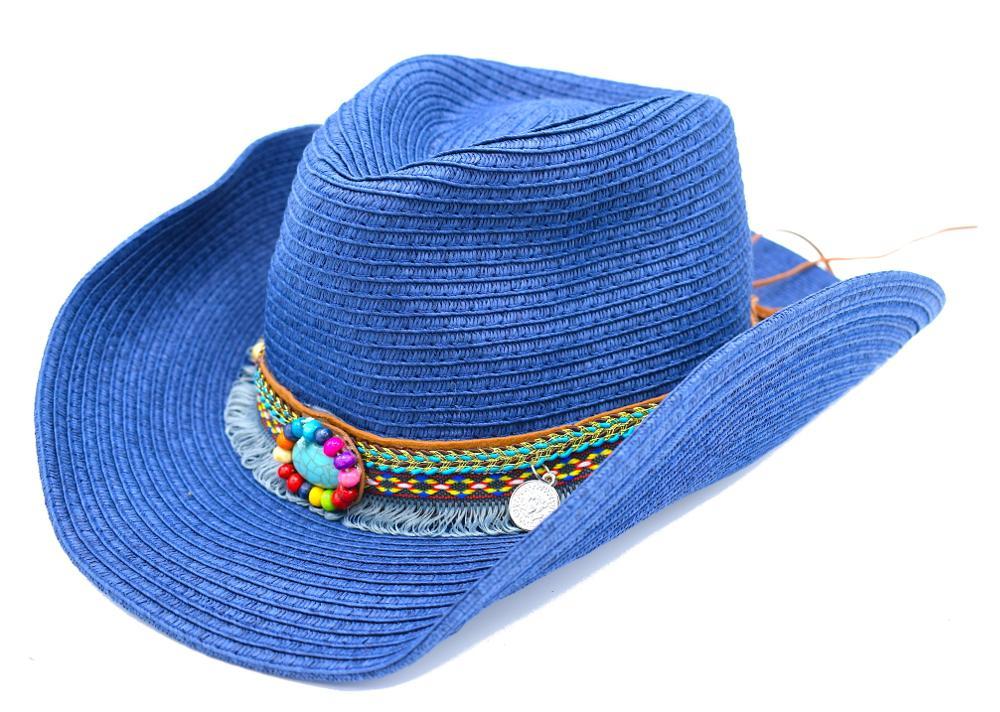 Sun hat Indian - blue 