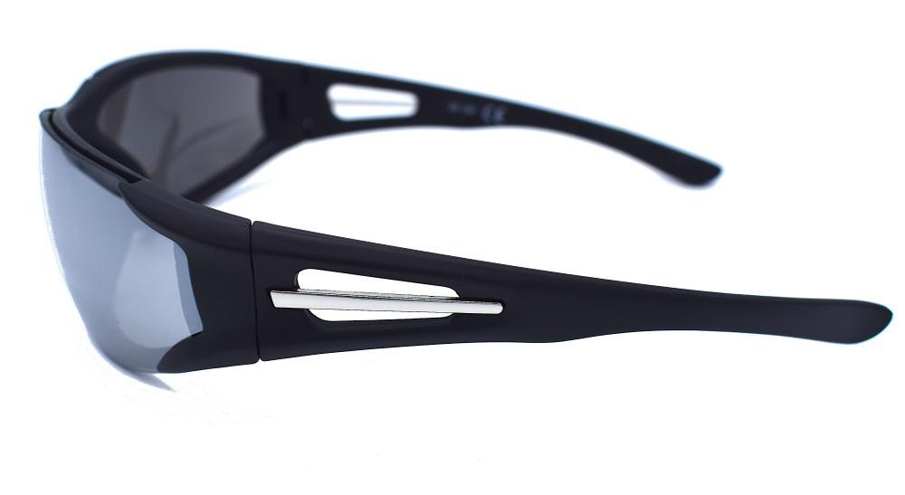 Sport sunglasses - silver mirror