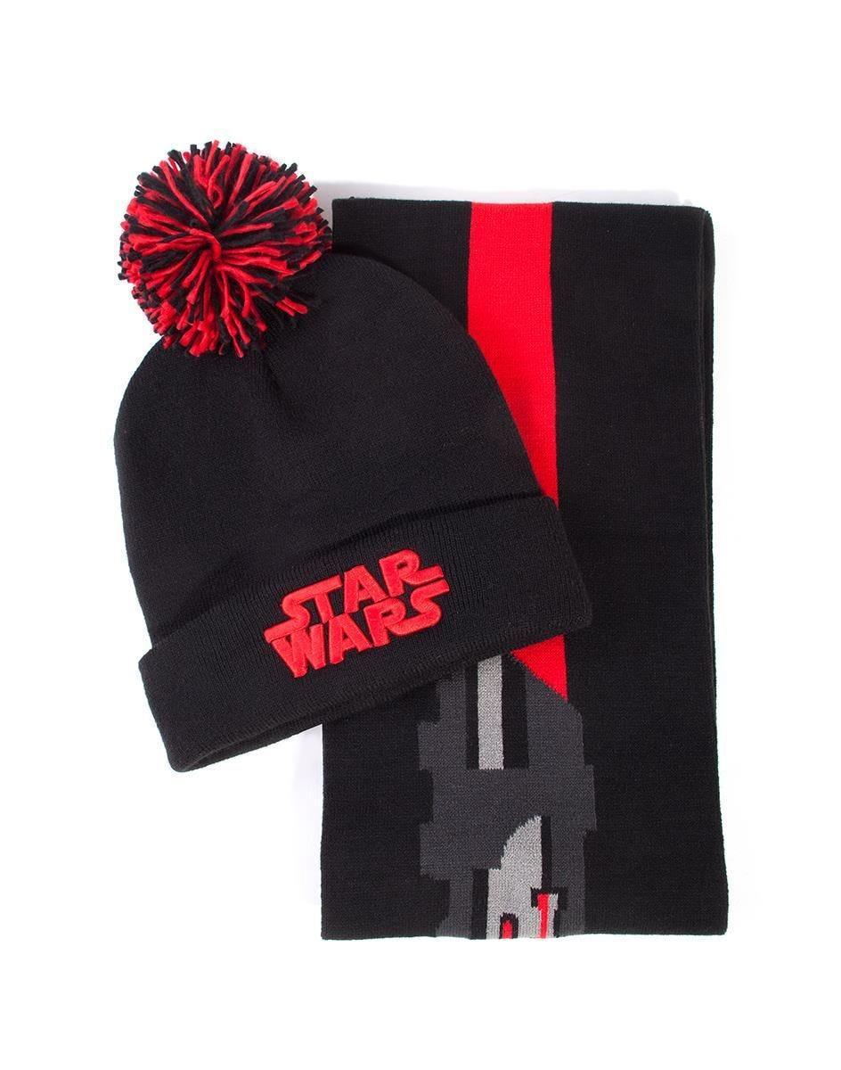 Star Wars - Darth Vader - mössa och halsduk (presentset)