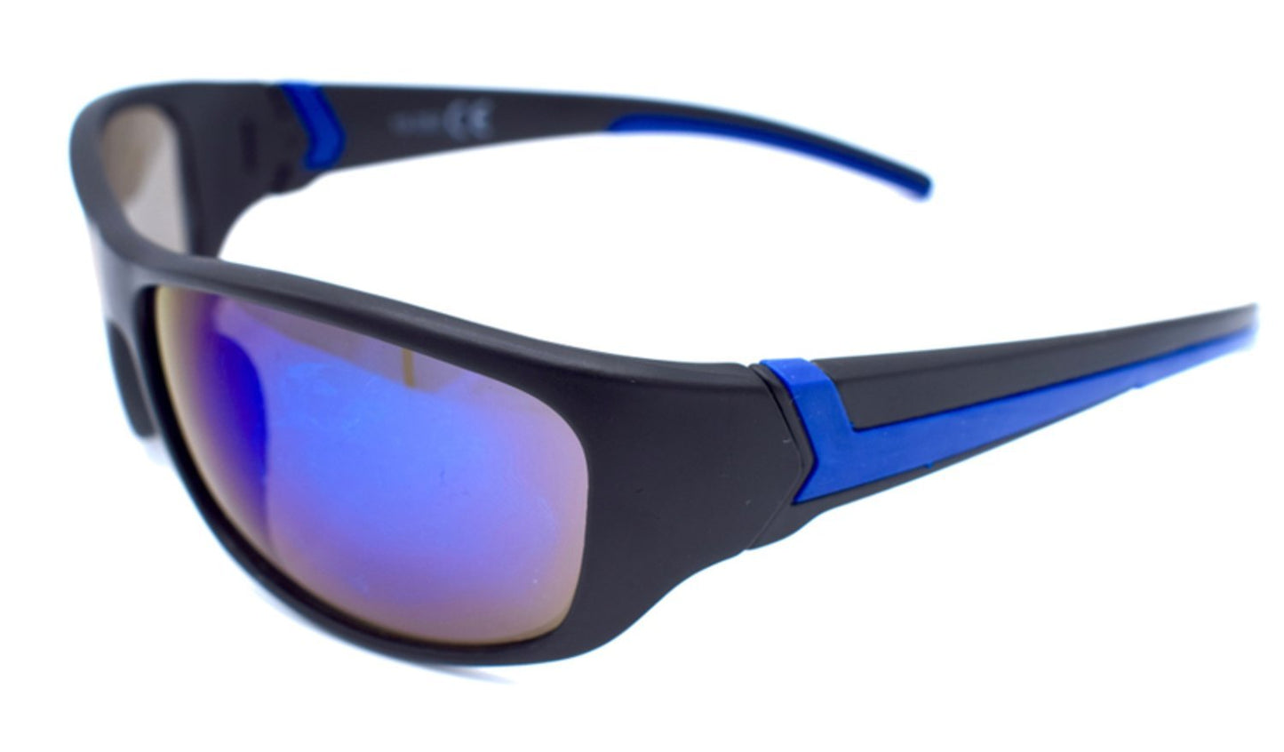 Black/blue Sport sunglasses - Bravo