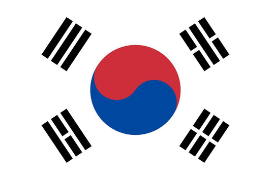 Sydkorea flagga