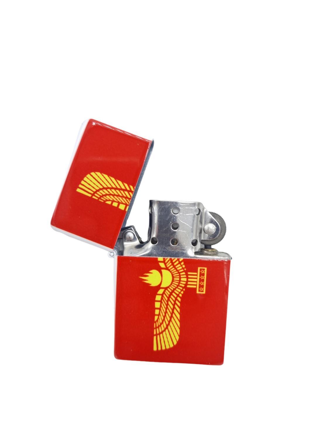 Syrian flag gas lighter