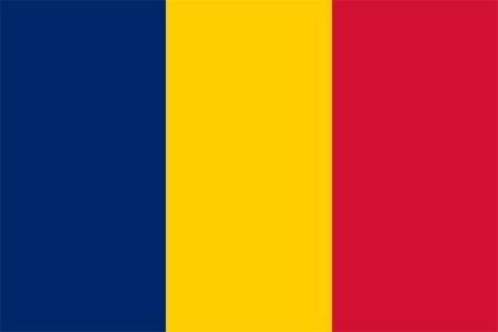 Tchad flagga