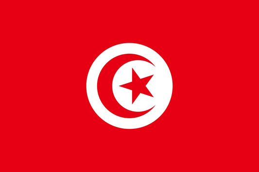 Tunisien flagga - Hiprock 