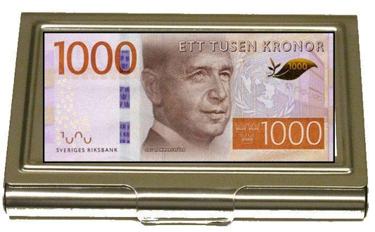 Tusen Kronor korthållare