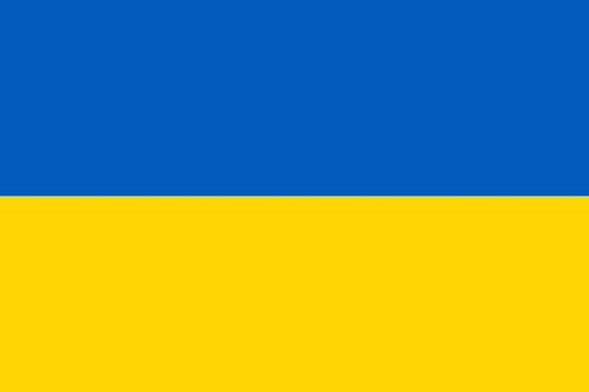 Ukraina flagga