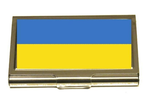 Ukraina flagga korthållare