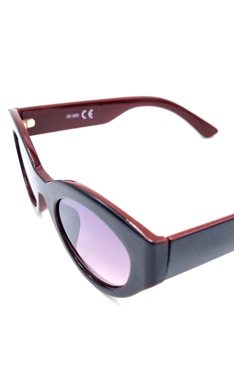 Vanessa Sunglasses black and red