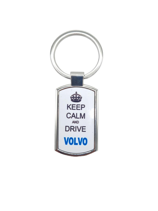 Volvo - Nyckelring Keep calm and drive Volvo