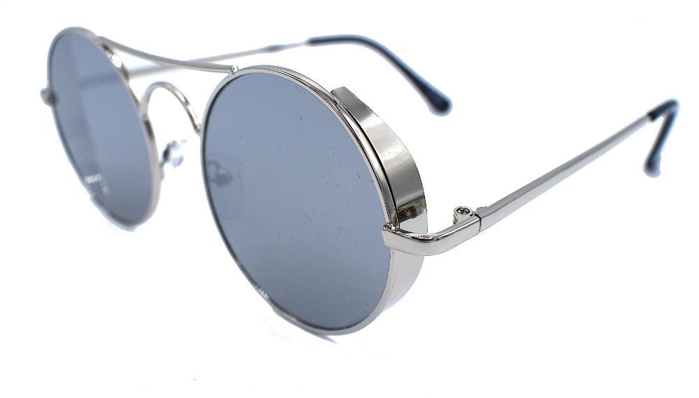 X-rage round sunglasses - silver